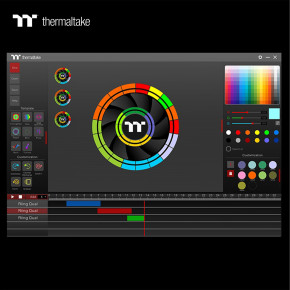  Thermaltake Riing Quad 12 RGB Radiator Fan TT Premium Edition (CL-F088-PL12SW-C) 6