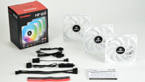  Enermax HF120 ARGB White 3pcs Pack (UCHF12PARGB-W-BP3 8