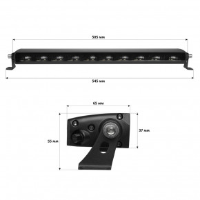  - StarLight 100watt 10-30V IP68 (SL47-100W)