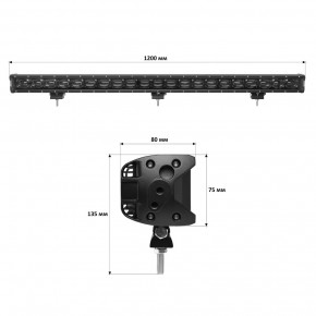  - StarLight 210watt 10-30V IP68 (lsb-lens-210)