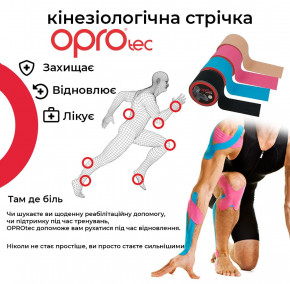   OPROtec Kinesiology Tape TEC57541  5c*5 (TEC57541) 4