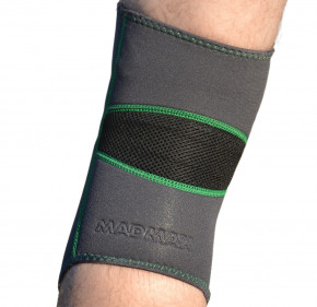  MadMax MFA-294 Zahoprene Knee Support Dark Grey/Green S 5