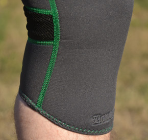  MadMax MFA-294 Zahoprene Knee Support Dark Grey/Green S 8