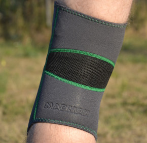  MadMax MFA-294 Zahoprene Knee Support Dark Grey/Green S 9