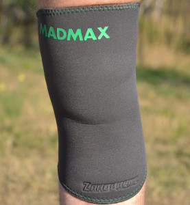  MadMax MFA-294 Zahoprene Knee Support Dark Grey/Green S 10