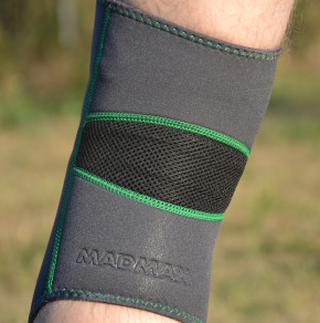  MadMax MFA-294 Zahoprene Knee Support Dark Grey/Green S 11