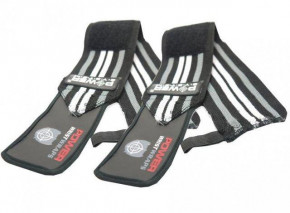 ʳ  Power System Wrist Wraps PS-3500 Grey/Black (VZ55PS-3500_Grey-Black)