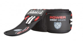   Power System Wrist Wraps PS-3500Red/Black (VZ55PS-3500_Red-Black)