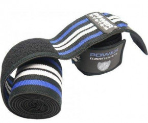    Power System Knee Wraps PS-3700 Blue/Black (VZ55PS-3700_Blue-Black)