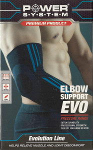   Power System Elbow Support Evo PS-6020 XL Black/Blue (VZ55PS-6020_XL_Black-Blue) 5