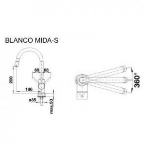  Blanco MIDA-S 521457 5