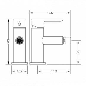    Genebre Oslo Black 65140 19 41 66 3