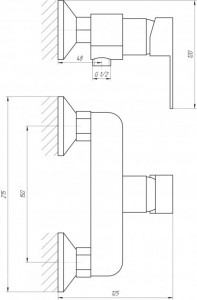    Globus Lux Milano GLM-105N-11-Graphite
 3