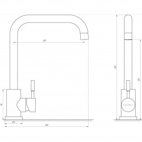    Globus Lux ALPEN SBT1-203L-GP  3