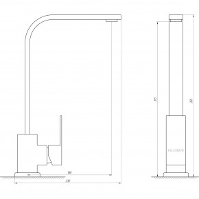    Globus Lux SICILIA SBQ-203S-BB  3