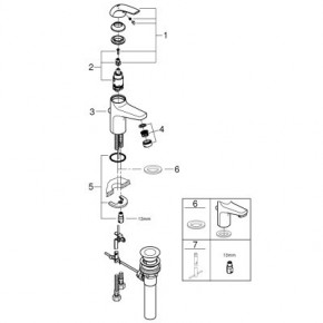  Grohe BauCurve S-Size (32805000) 4