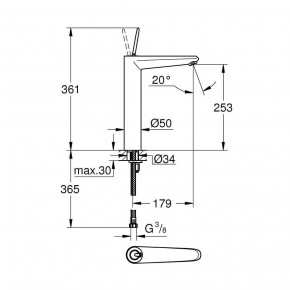    Grohe Eurodisc Joystick 23428LS0 3