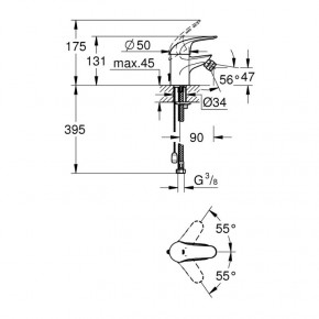    Grohe Euroeco 32882000 3