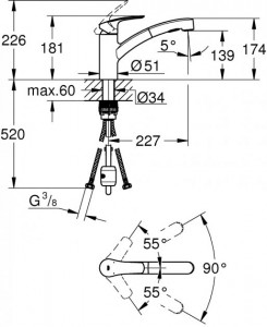       Grohe Eurosmart 30305001 10