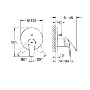  Grohe Eurosmart New (24043003) 6