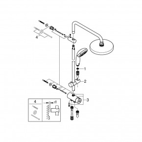     Grohe Eurosmart (23324001+33300002+27389002) (123246R) 6