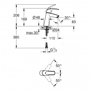     Grohe Eurosmart (23324001+33300002+27389002) (123246R) 8