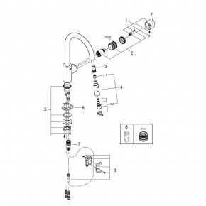   Grohe Exclusive Concetto 31483002  3