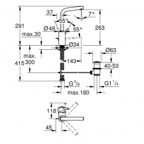     Grohe Exclusive Concetto L-Size 23739002 4