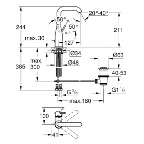       Grohe Exclusive Essence 32628AL1 8