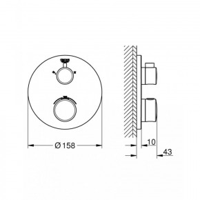  Grohe Grohtherm 24076000 3