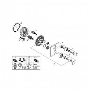  Grohe Grohtherm Cube 24155000 4