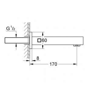    Grohe Eurocube 13303000 3