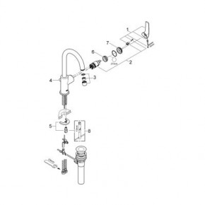  Grohe L-Size BauCurve (23090000) 4