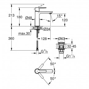    Grohe Lineare S-Size (23106001) 3