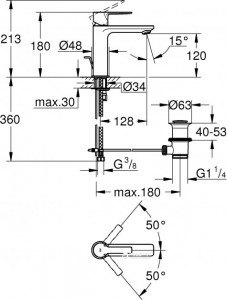    Grohe Lineare S-Size (32114001) 17