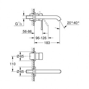  Grohe M-Size Essence (19408001/29192001) 3