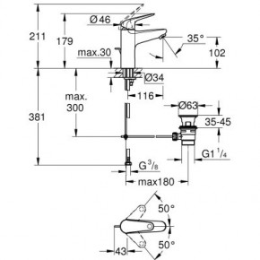  Grohe M-Size Euroeco (24265001) 5