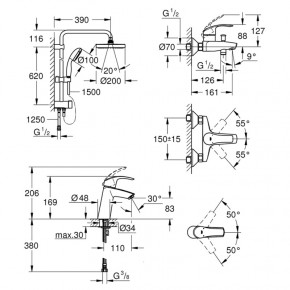   Grohe Eurosmart 123389M