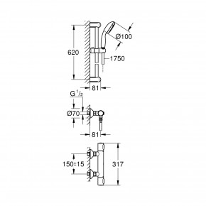     Grohe Precision Flow 34841000 3