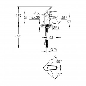    Grohe Euroeco 32881000 3