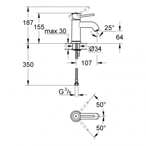    Grohe BauClassic 23162000 3