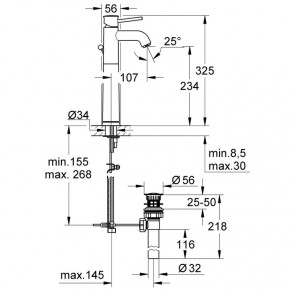    Grohe BauClassic 32868000 3