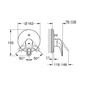      Grohe Eurostyle 19506LS3 3