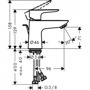    Hansgrohe Talis E 71700000 6