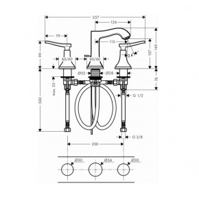  Hansgrohe Metropol Classic 110 (31330090) 3