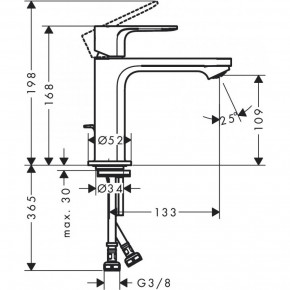    Hansgrohe Rebris E 72557000 8