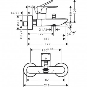    Hansgrohe Rebris E 72450000 7