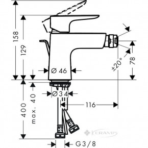    Hansgrohe Talis E 71720340 3