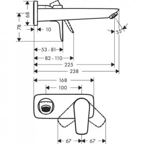      Hansgrohe Talis E 71734340 3