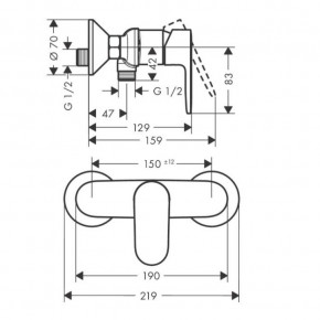    Hansgrohe Vernis Blend (71640000) 4